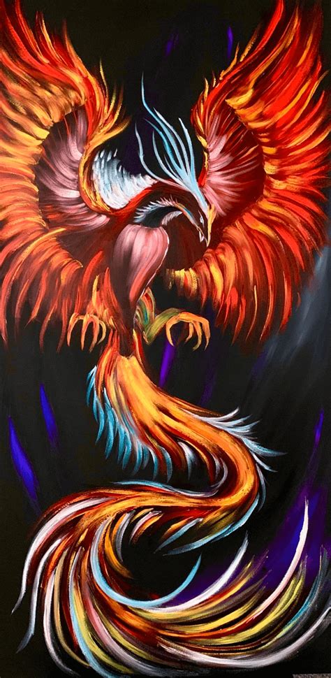 Phoenix Oilpainting Raafs Paintings