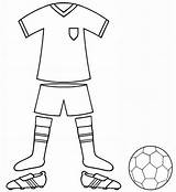 Colouring Football Kit Pages Uniform Coloring Kids Top Kits Sports Template Printable Sheets Nike Print Sport Coloringpagesfortoddlers Choose Board sketch template