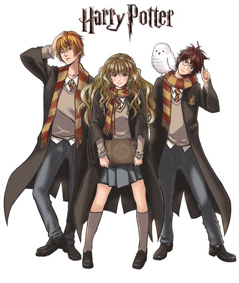 Harry Potter Anime Version By Jokochimaru On Deviantart