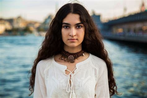 Kurdish Young Woman From Istanbul Turkey