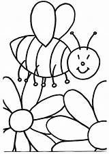 Coloring Pages Bee Clipart Clipartbest Kids Printable sketch template