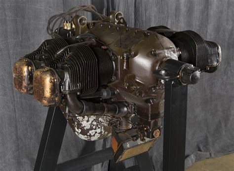 continental   horizontally opposed  engine national air