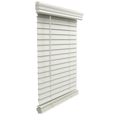 cordless  faux wood blinds venetian horizontal blinds window  mount white