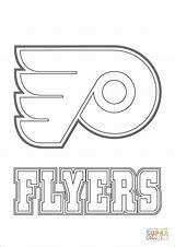 Flyers Coloring Philadelphia Nhl Logo Pages Hockey Printable Supercoloring Sport Book Logos Outline Colouring Color Print Flyer Kids Sports Baseball sketch template
