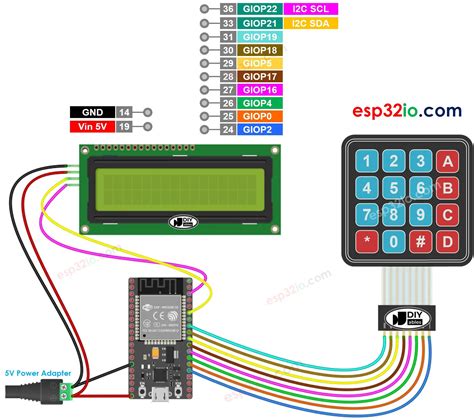 esp keypad lcd esp tutorial