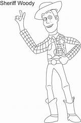 Coloring Pages Woody Toy Kids Sheriff Print Printable Color Toys Getcolorings Pdf Open  sketch template