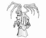 Death Reaper Darksiders Coloring Pages Ii Characters Printable sketch template