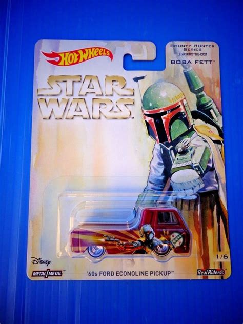 2017 Hot Wheels Star Wars 60 Ford Econolpne Pickup Real