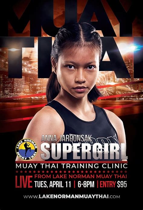 Anna Jaroonsak Muay Thai Training Clinic Lake Norman Muay Thai
