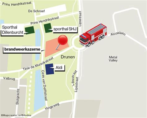 nieuwe brandweerkazerne drunen komt tegenover de aldi waalwijk heusden eo bdnl