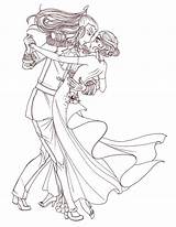 Tango Dancing Anime Ballroom Welcome Sm Deviantart Coloring Pages Template Color Choose Board sketch template