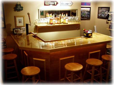 woodwork  shaped bar plans  plans