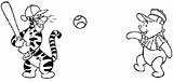 Pooh Tigger sketch template