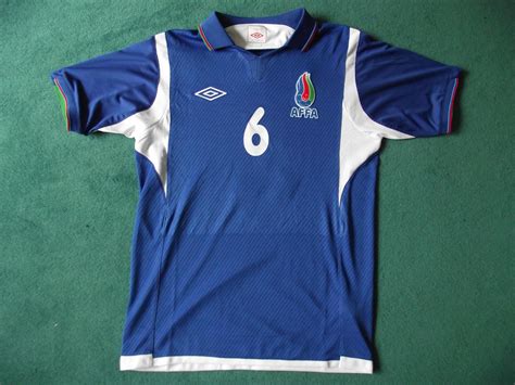 azerbaijan home football shirt