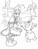 Frozen Coloring Pages Colouring Anna Olaf Printable Print Sheets Book Kids Disney Color Activity распечатать Colorear Characters Do Christmas sketch template