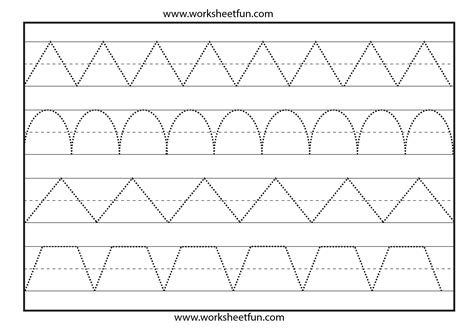 tracing preschool tracing printable preschool worksheets