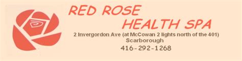red rose health spa  relaxed asian shiatsu massage  scarborough