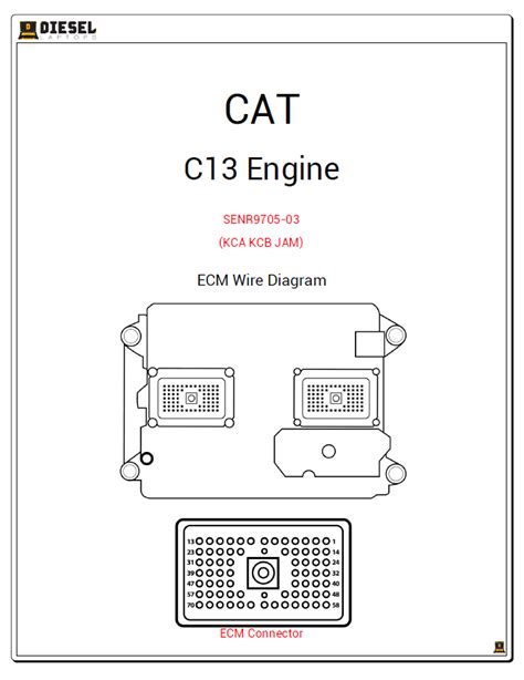 cat ecm wiring diagram