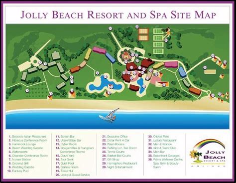 jolly beach resort spa antigua  barbuda beach resorts resort