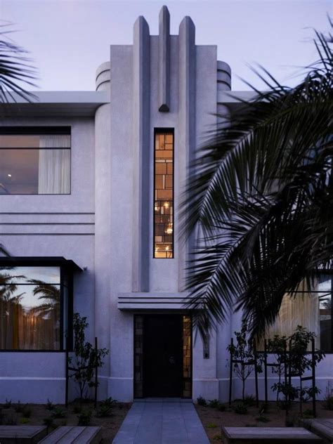 art deco style house art deco   pinterest