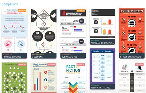top  infographic template types venngage