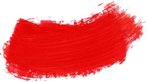 paint brush png image  transparent background red paint