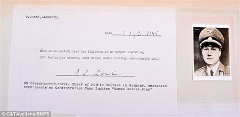 Hank Schardts Album Of Mugshots And Signatures Of Adolf Hitlers