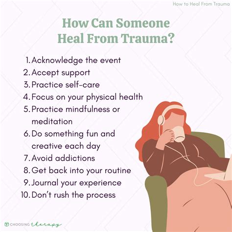 tips  healing  trauma
