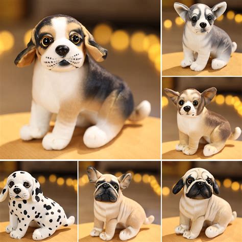 simulated toys realistic puppy doll plush  stuffed animal toy