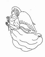 Angel Coloring Pages Angels Printable Print Kids Adult Wings Clipart Christmas Sheets Colouring Children Nativity Bestcoloringpagesforkids Bing Choose Board Popular sketch template