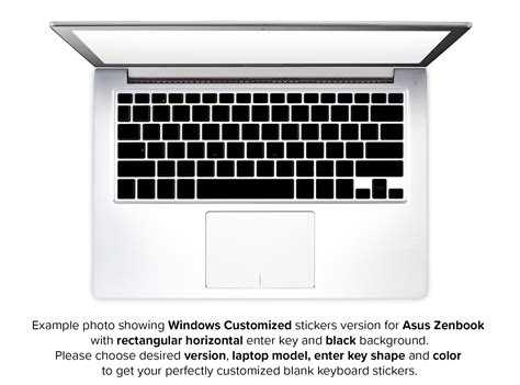 blank keyboard stickers  macbooks  pc laptops keyshorts