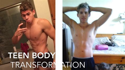 inspirational teen body transformation fat skinny muscular