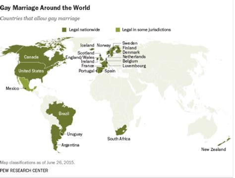 same sex marriage by country all the places where gay marriage is now