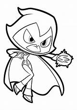 Titans Teen Go Coloring Pages Robin Printable Wonder sketch template
