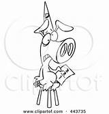 Dunce Outline Toonaday Punishment Printable sketch template