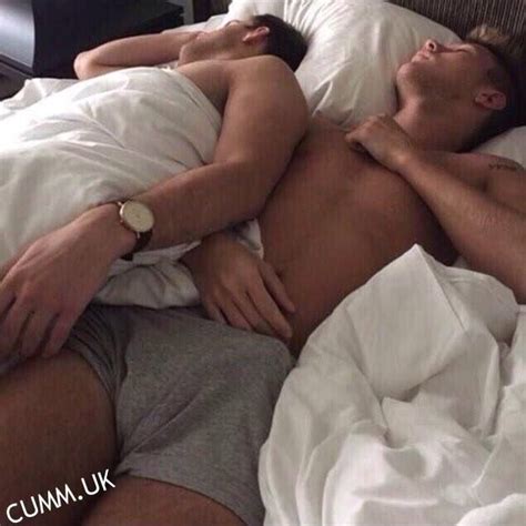 Men Sleeping Naked Together