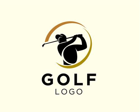 golf logo images stock  vectors adobe stock