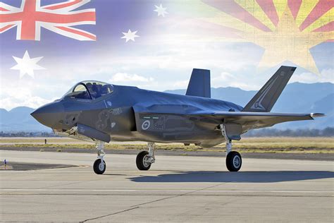 First Australian F 35a Arrives At Luke Afb Az