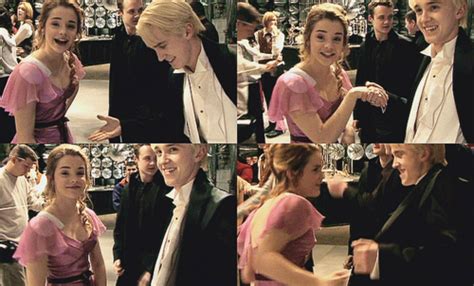 Dance Draco Emma Watson Harry Potter Hermione Image 118803 On