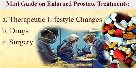 Enlarged Prostate Treatments Your Mini Guide