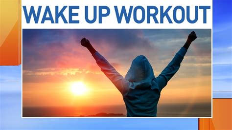 wake up workout morning routine wlos