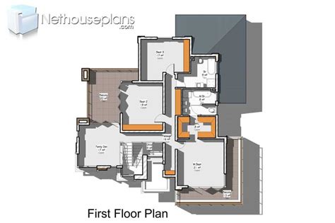 modern  story house design  bedroom floor plan nethouseplansnethouseplans