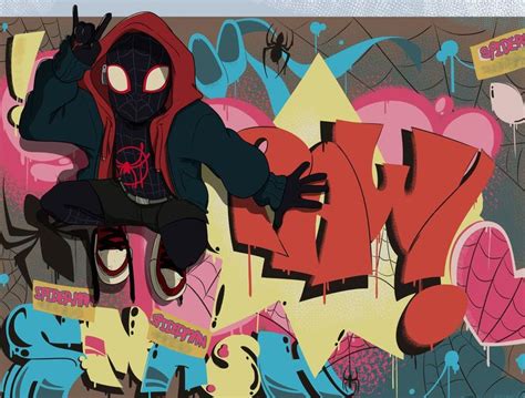 Graffiti By Lanxiarts On Deviantart Spiderman Art Spiderman Into The