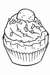 Sweets Coloring Pages Printable Childrens Coloringtop sketch template