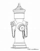 Hydrant sketch template