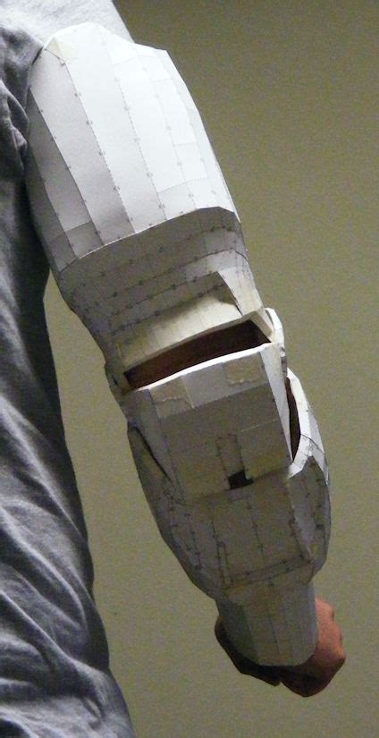 papercraft papercraft iron man suit arm parts wearable series