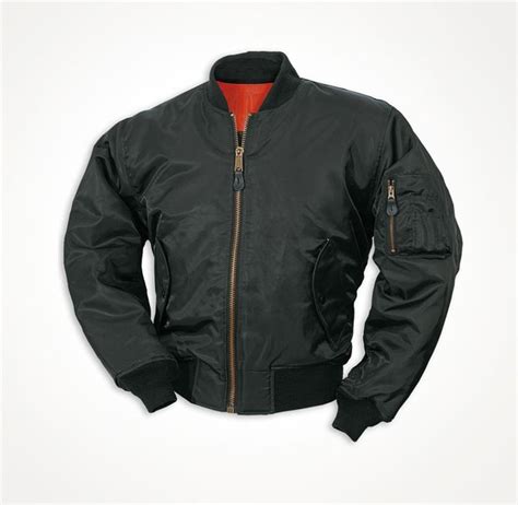 ma  bomber jacket brand surplus black
