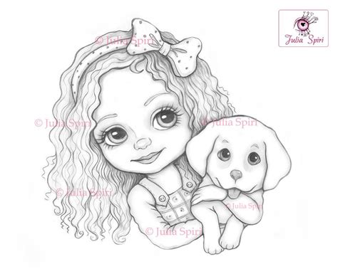 cute puppy coloring pages  girls dog coloring pages puppy coloring