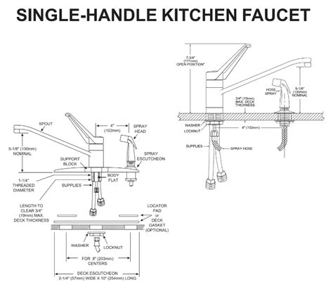 moen single handle kitchen faucet troubleshooting repair guide  kitchen faucets