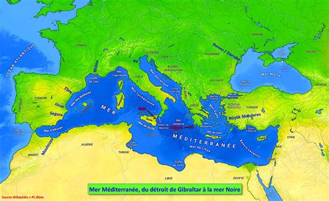 mer mediterranee ligne de partage